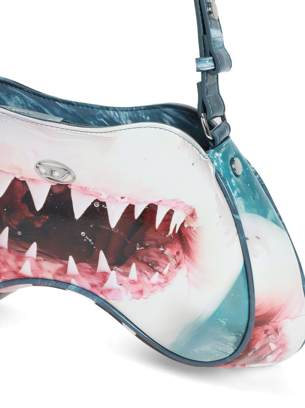 Play shark-mouth shoulder bag - 3