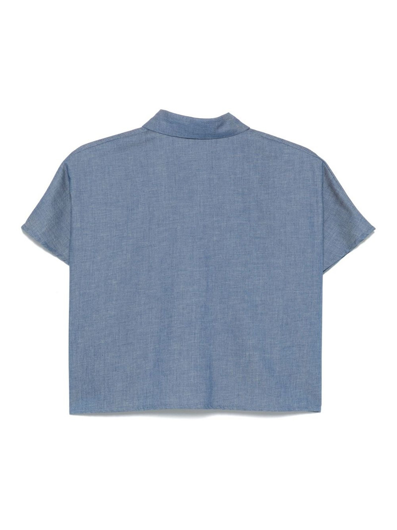 DUŠAN cropped shirt outlook