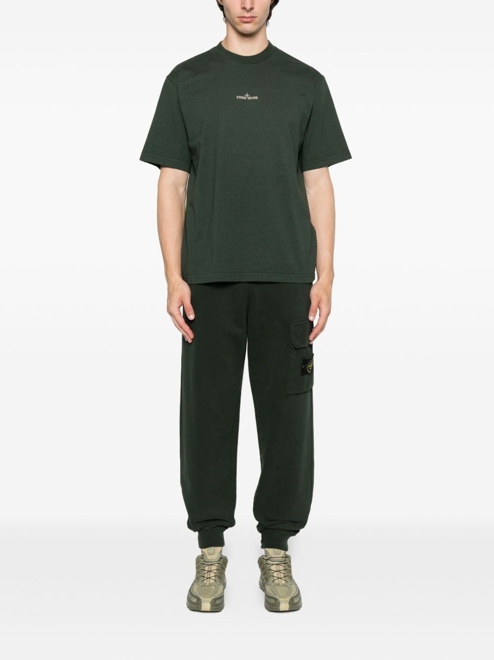 Cotton T-shirt with logo - 4