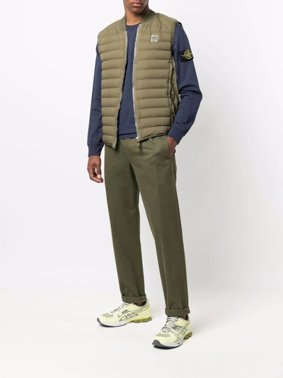 Stone Island Loom sleeveless padded gilet outlook