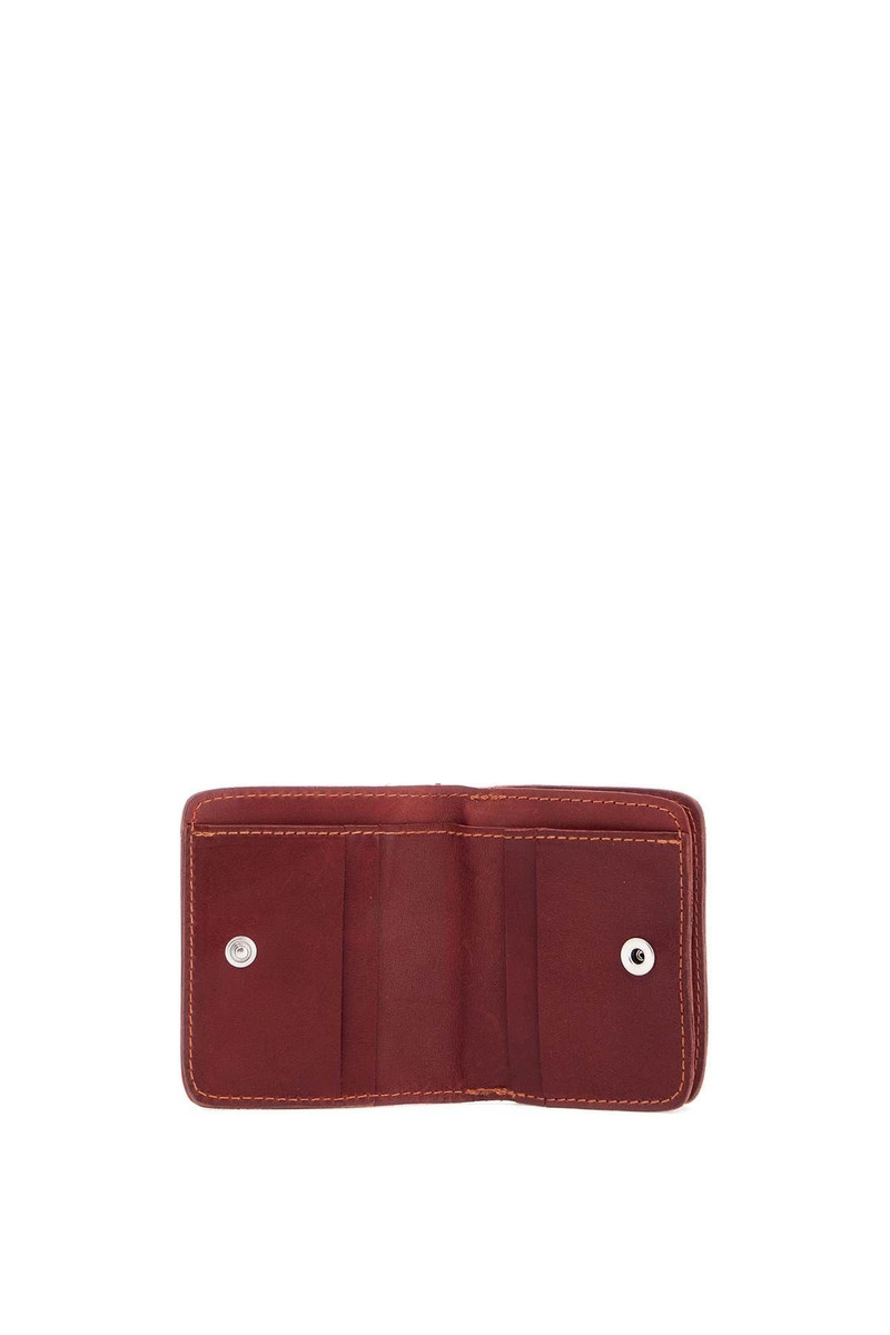 Guidi ELEGANT RED KANGAROO LEATHER WALLET WITH CARD SLOTS outlook