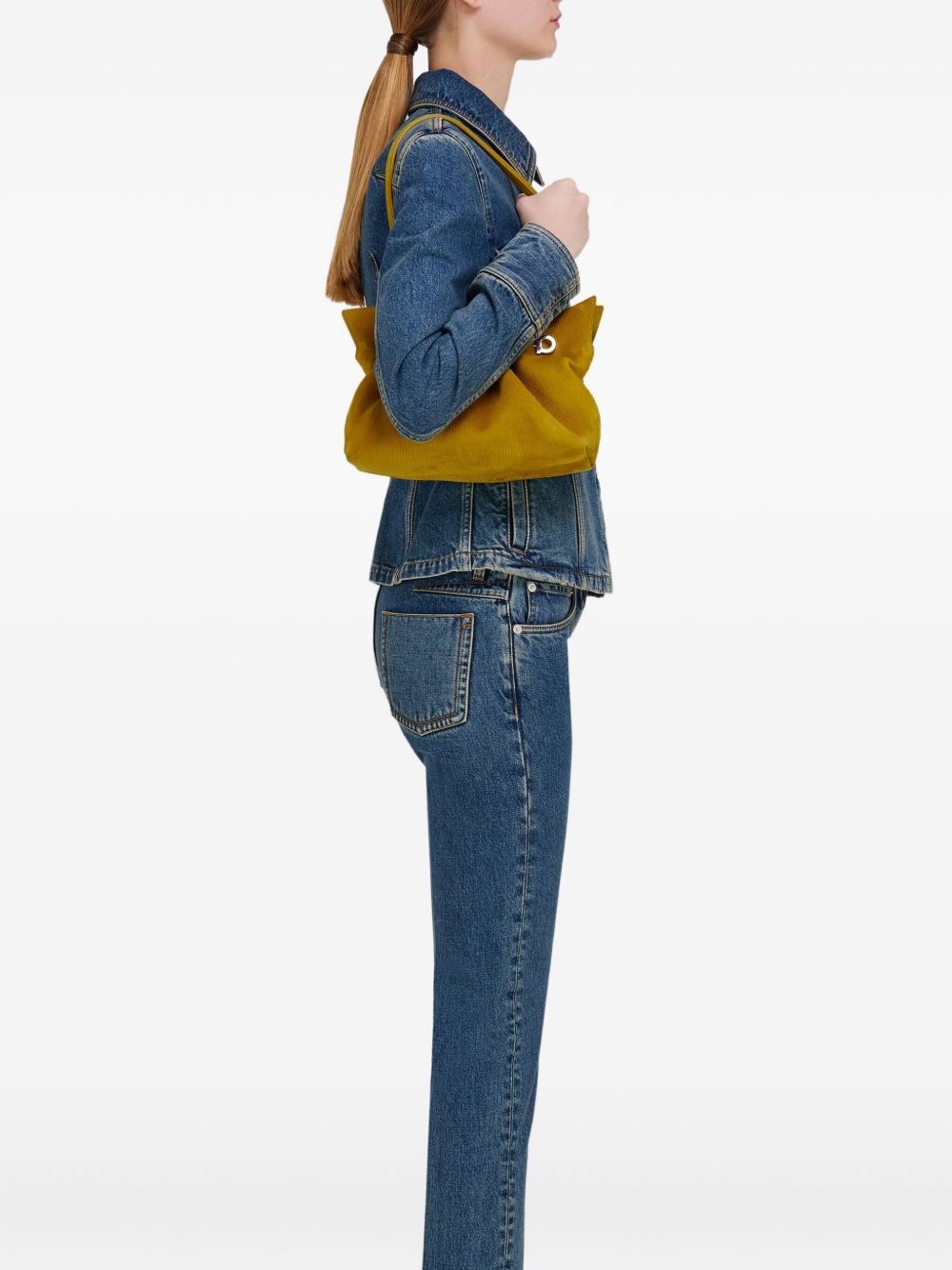 suede shoulder bag - 2