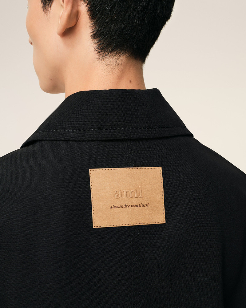 BLACK NEW WOOL WORKER JACKET 4