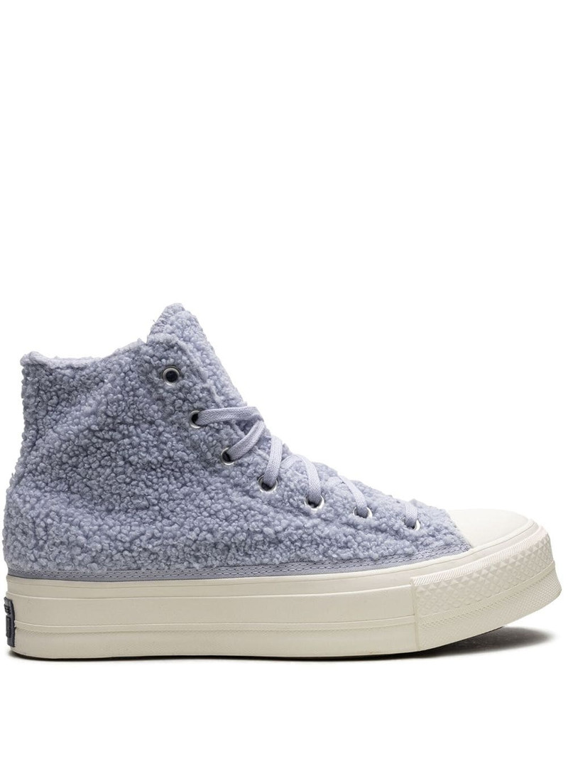 Chuck Taylor All Star Platform High 'Cozy Sherpa/Ghost' sneakers - 1