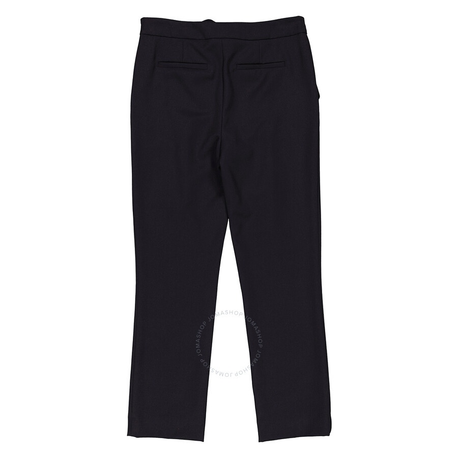 Victoria Beckham Ladies Pants Navy Front Tie Pant - 2