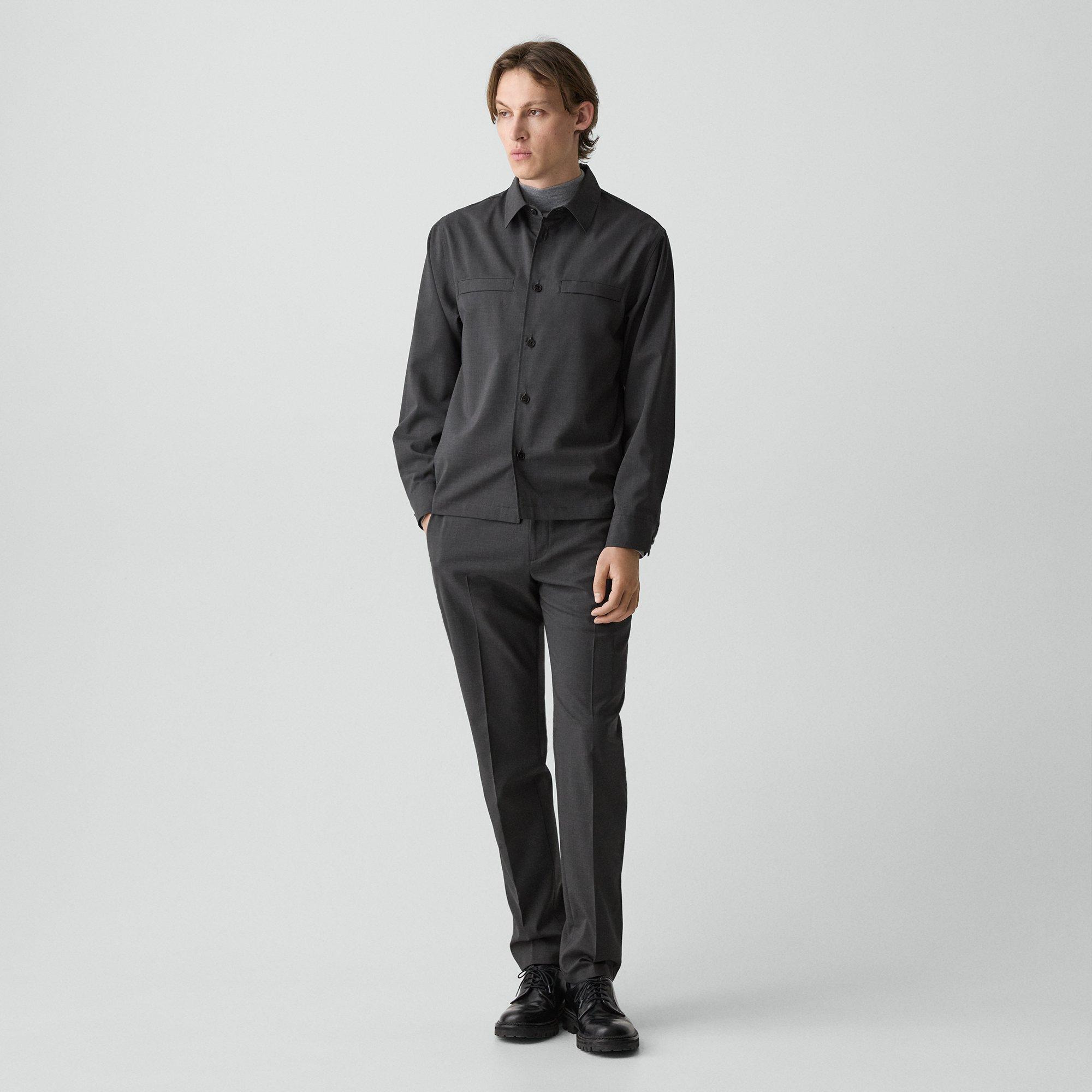 Utility Overshirt in Motion Wool - 6