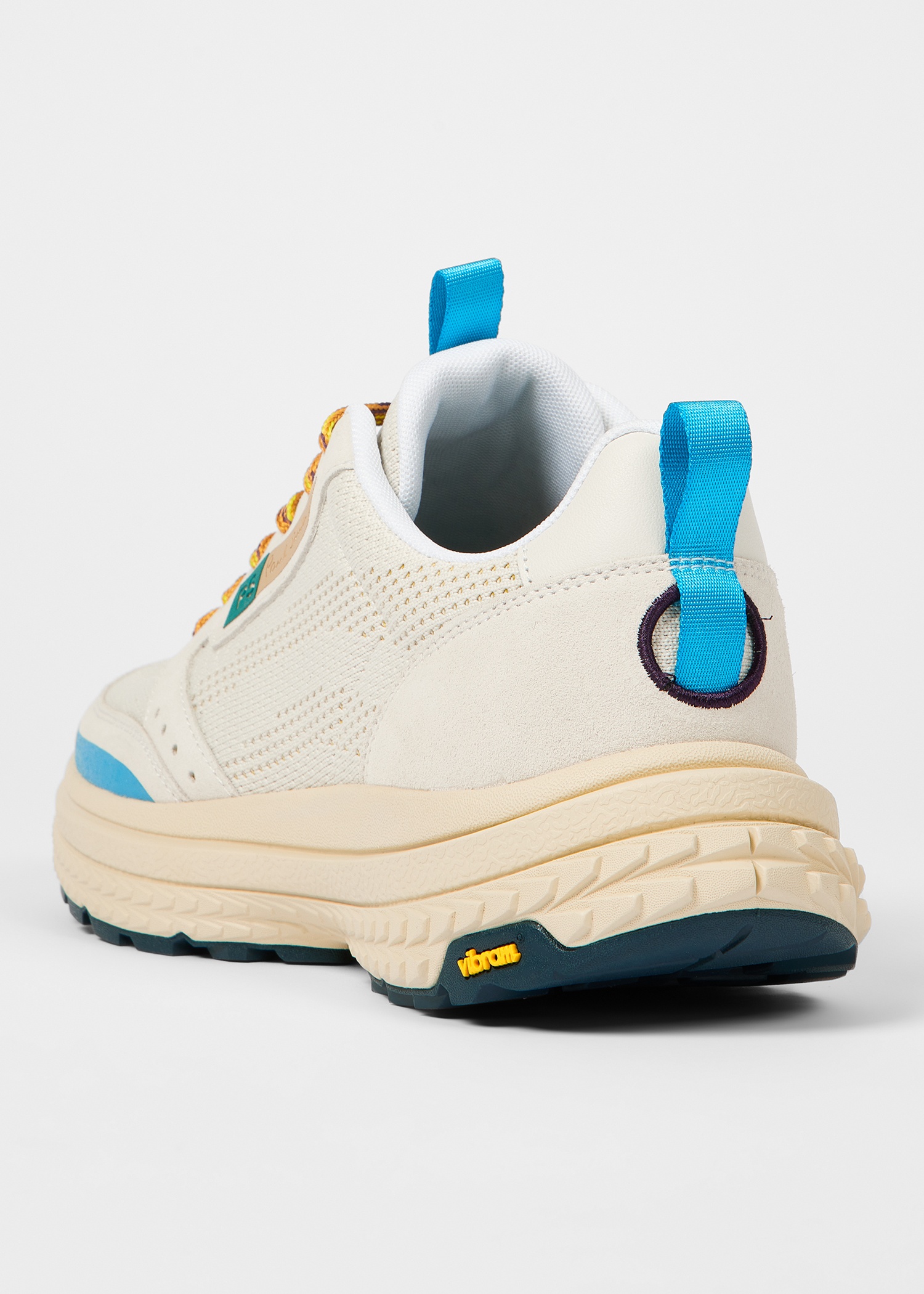 White Nylon 'Darter' Trainers - 5