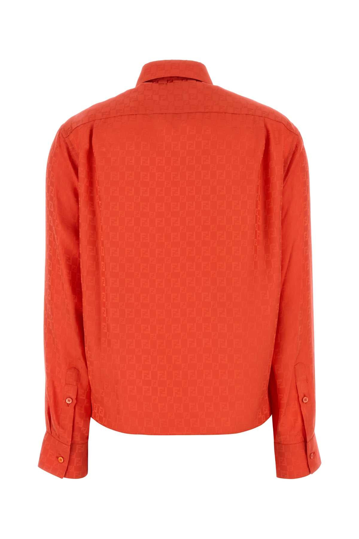 Fendi Women Colar Jacquard Shirt - 2
