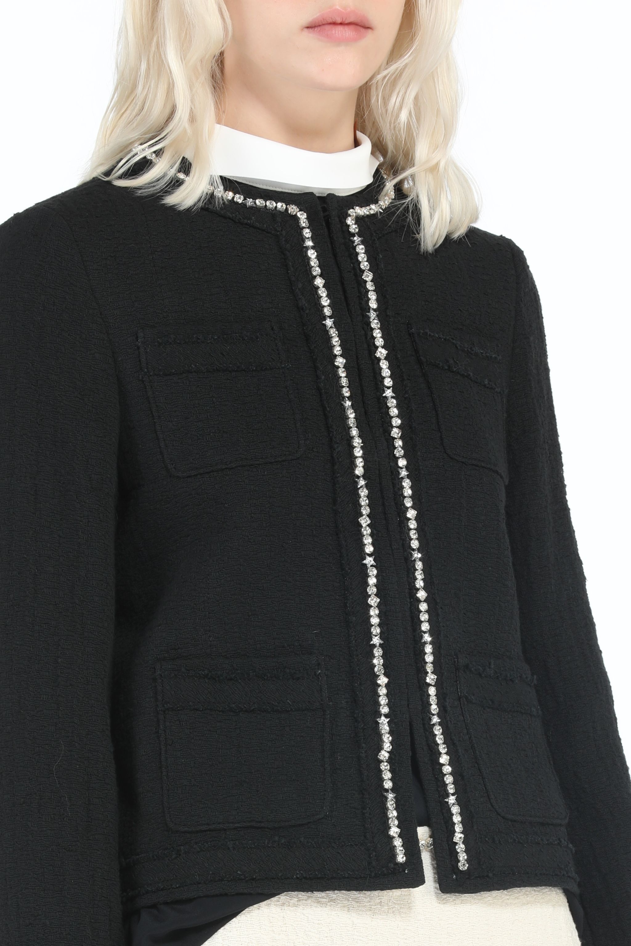 CRYSTAL-EMBELLISHED JACKET - 5