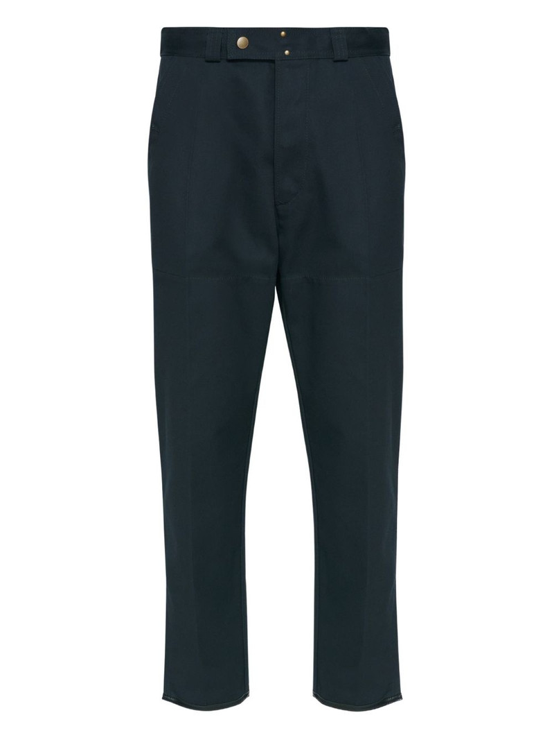 tapered high-rise trousers 1