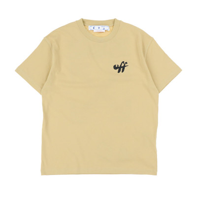 Off-White ZEBRA ARROW CASUAL TEE / CAMEL BLK outlook