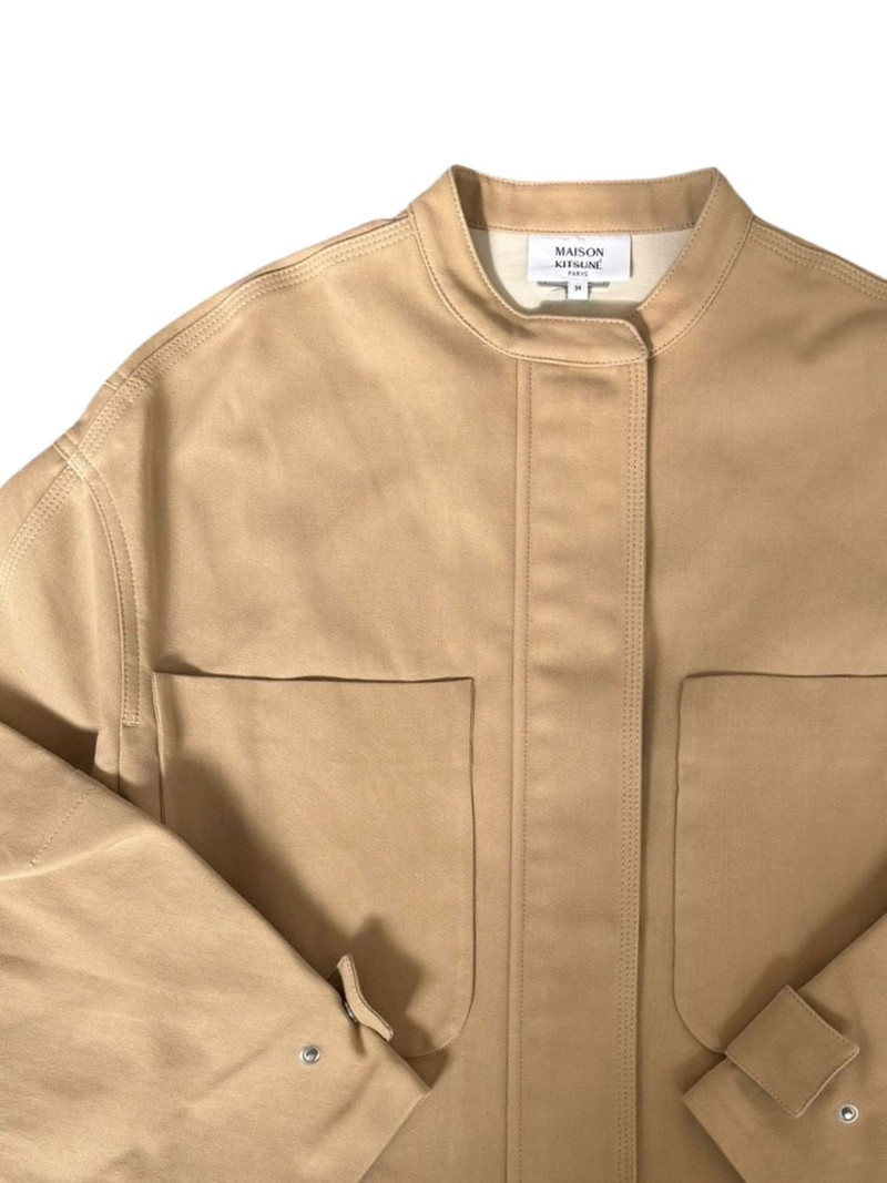 Maison Kitsuné pocket-details cotton jacket outlook