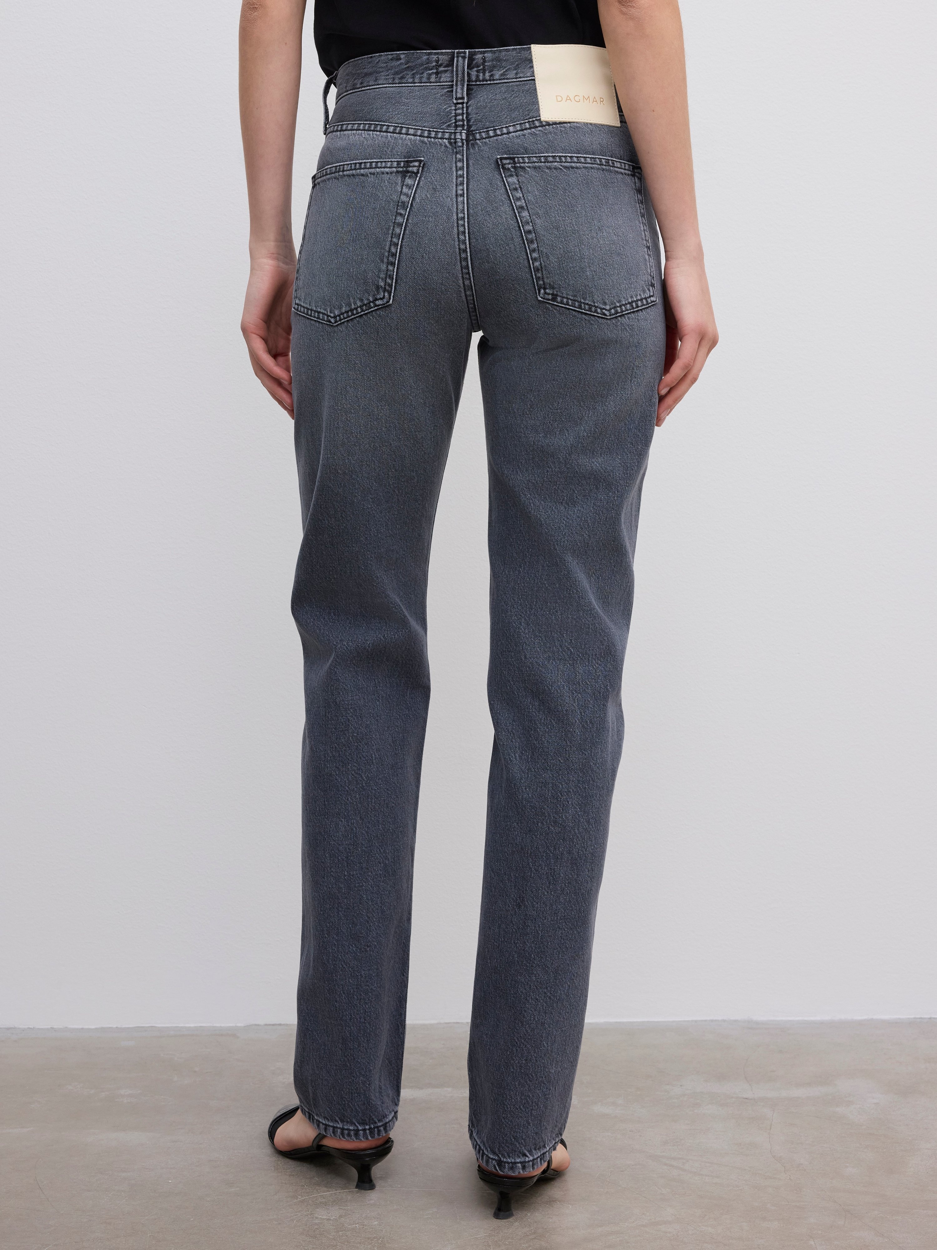 Straight Leg Denim - 5