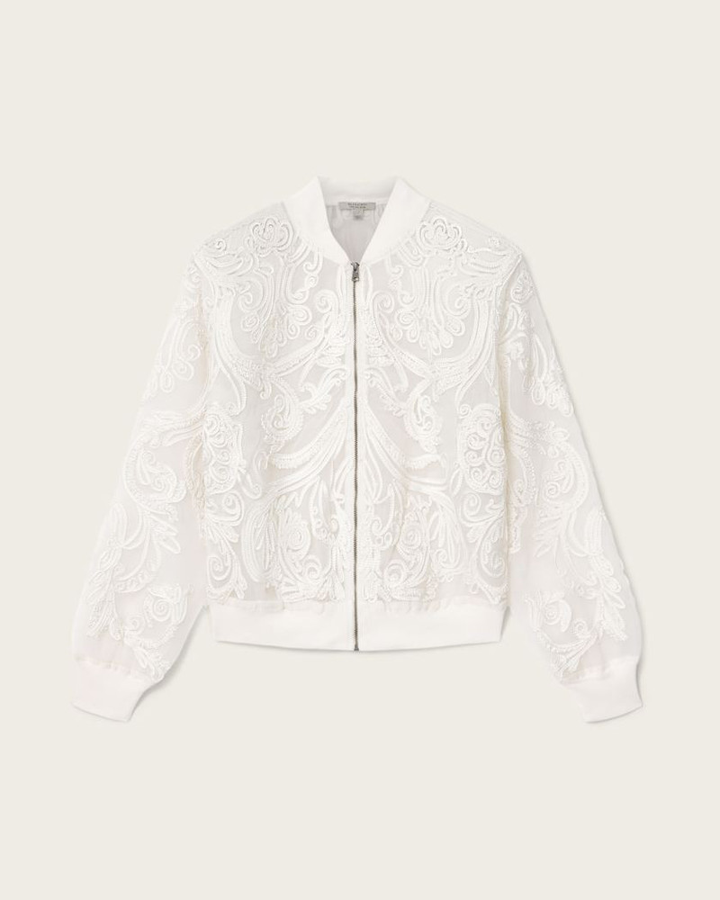JADE EMBELLISHED BOMBER JACKET 1