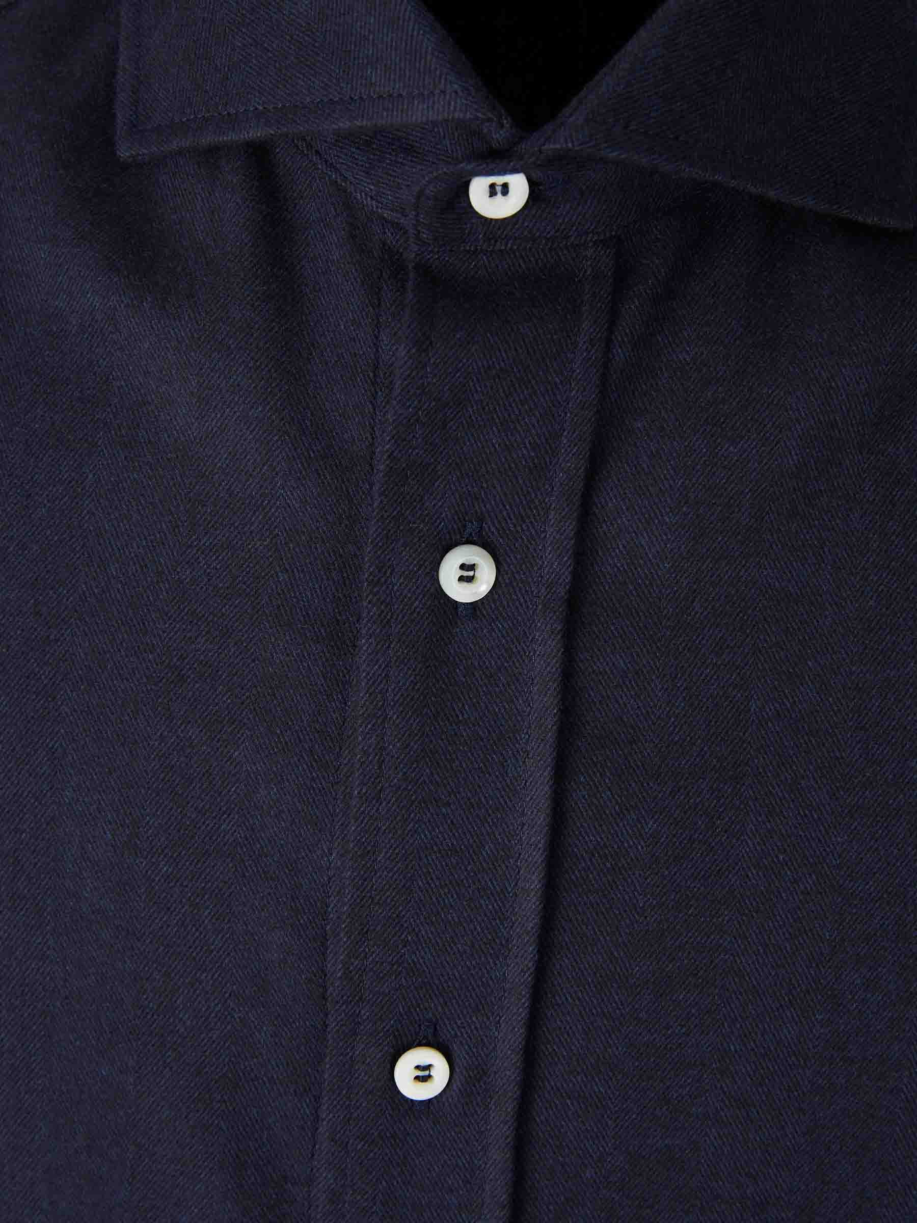 PLAIN DRESS SHIRT - 3