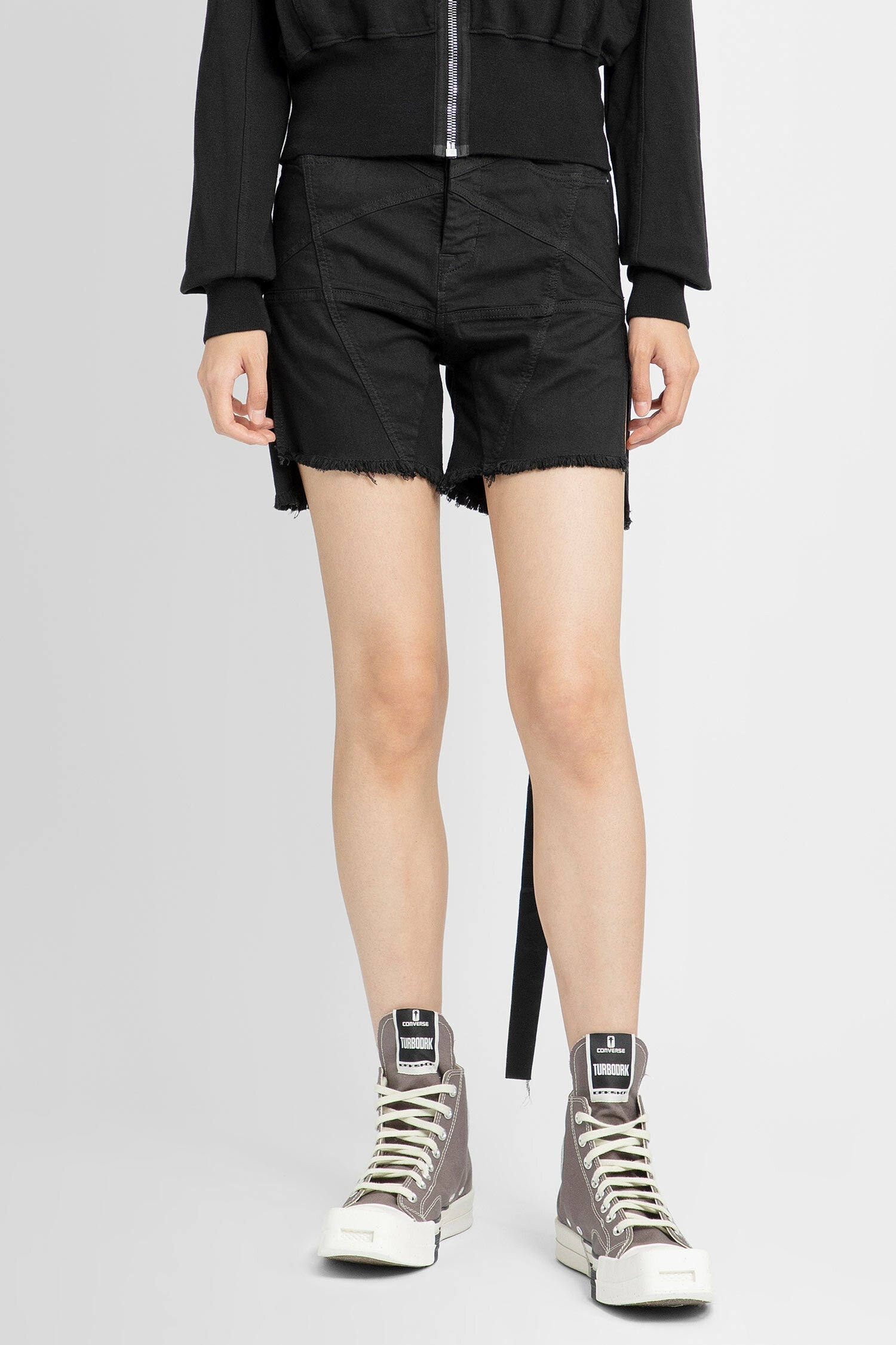 Rick Owens RICK OWENS WOMAN BLACK SHORTS