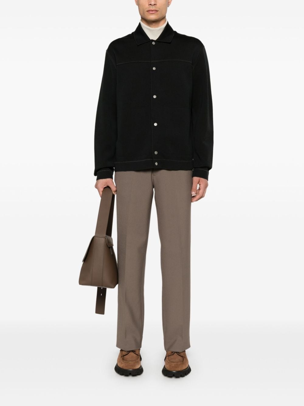 jersey shirt jacket - 2