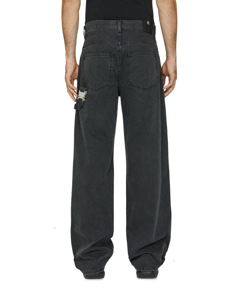 WIDE LEG JEANS WITH BUCKLE 5