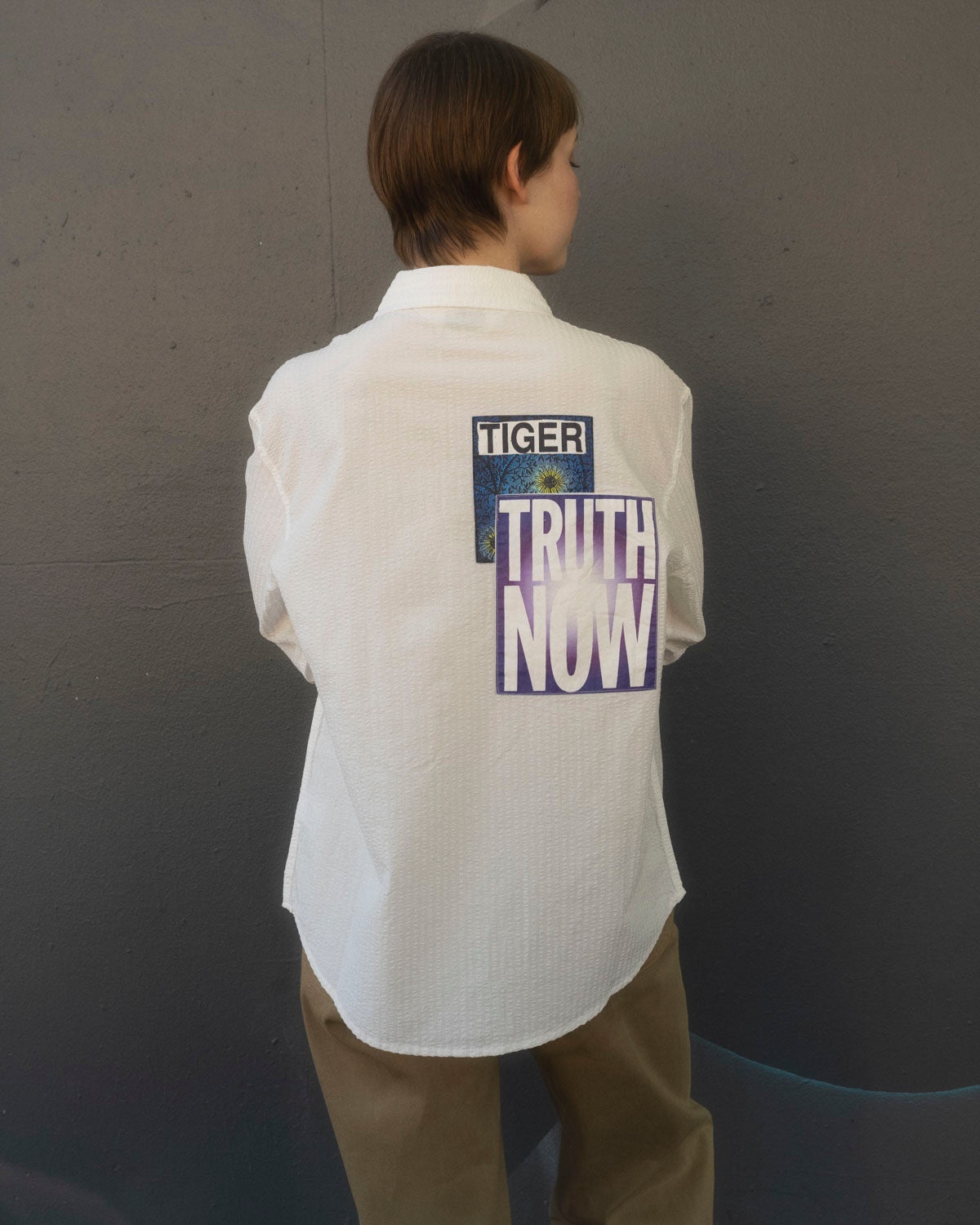 Truth Now Seersucker Shirt - White - 5