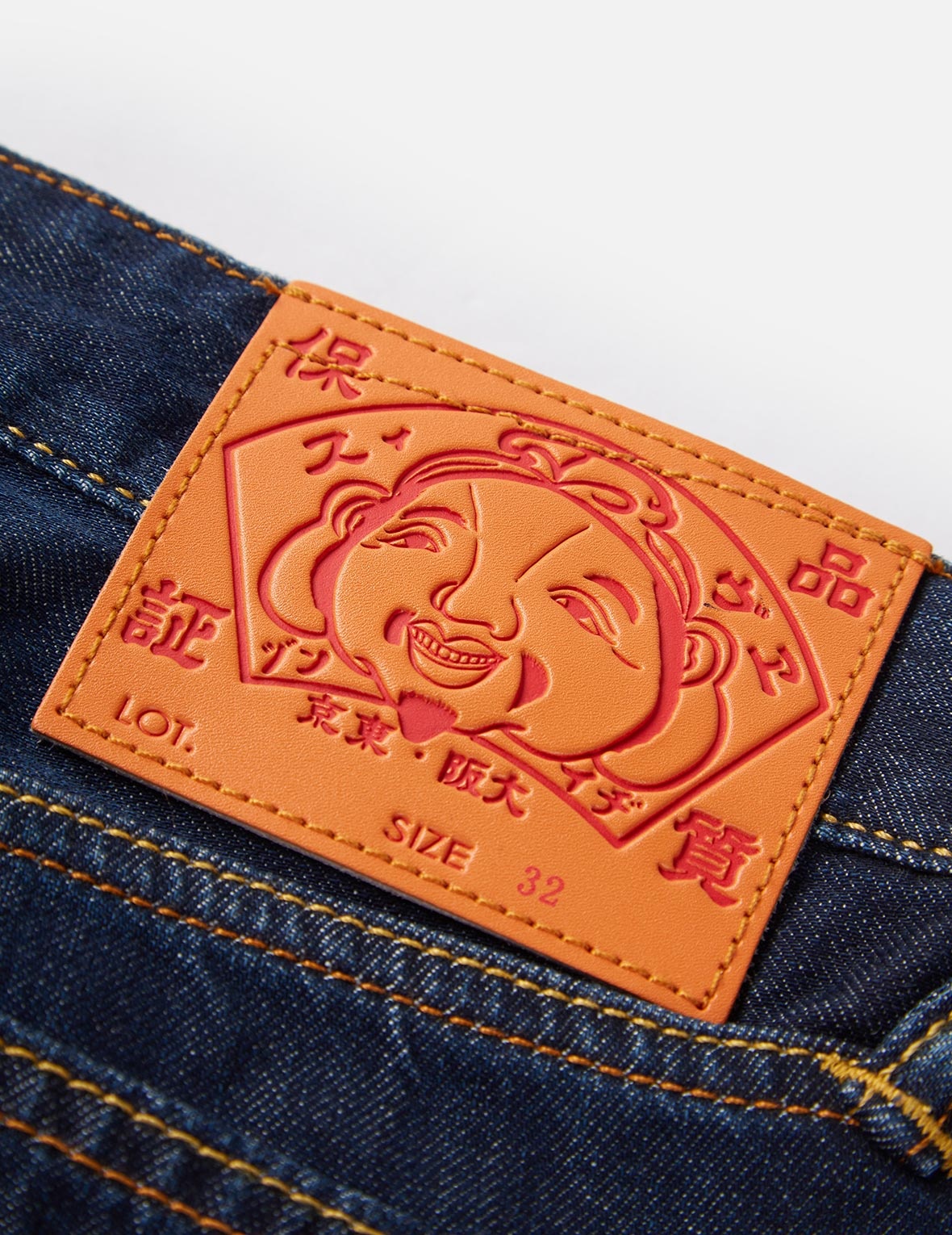 DENIM APPLIQUÉ GODHEAD DENIM SHORTS - 11