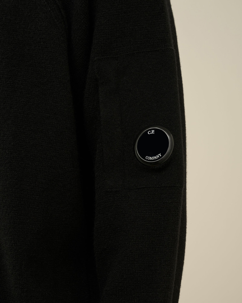 Lambswool GRS Hooded Waffle Knit 5
