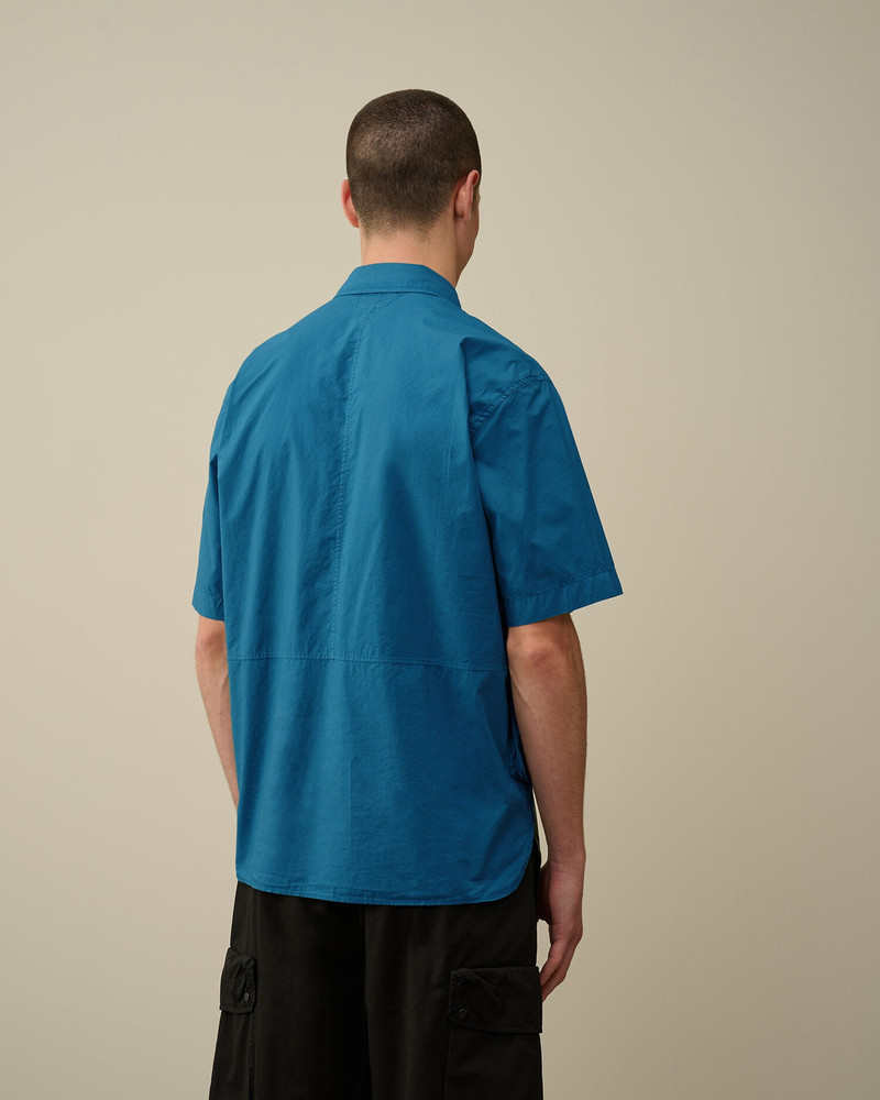 Cotton Popeline Pocket Shirt 3