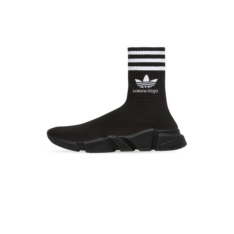 BALENCIAGA Women's Balenciaga / Adidas Speed Sneaker in Black outlook