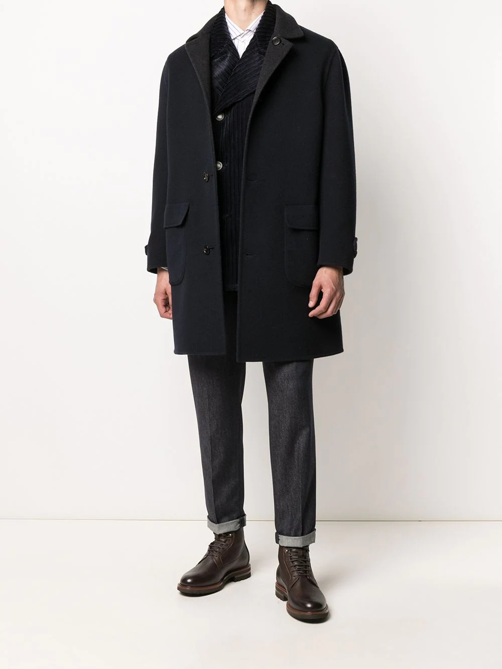 reversible double-faced coat - 2