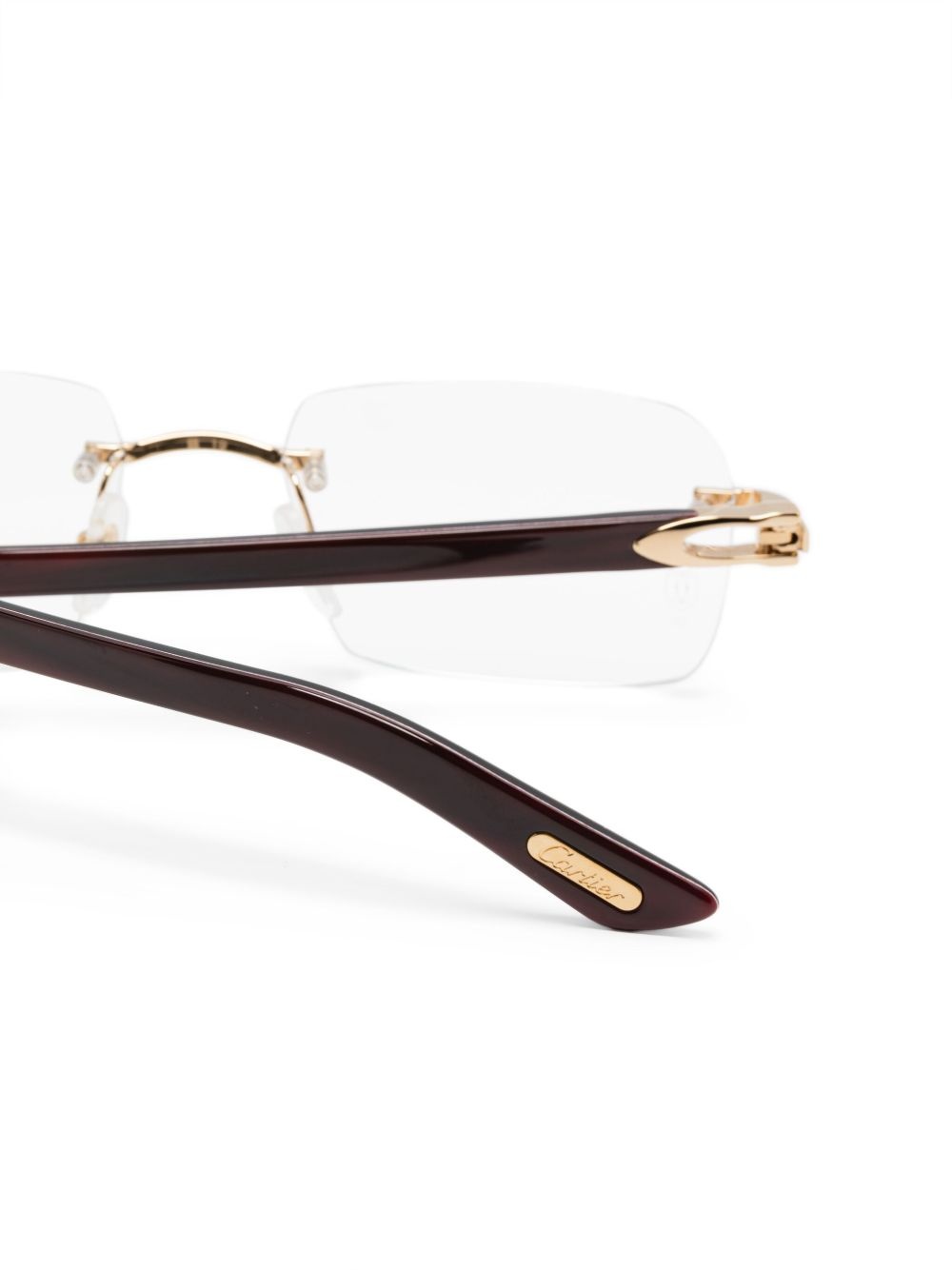 elongated C glasses - 3