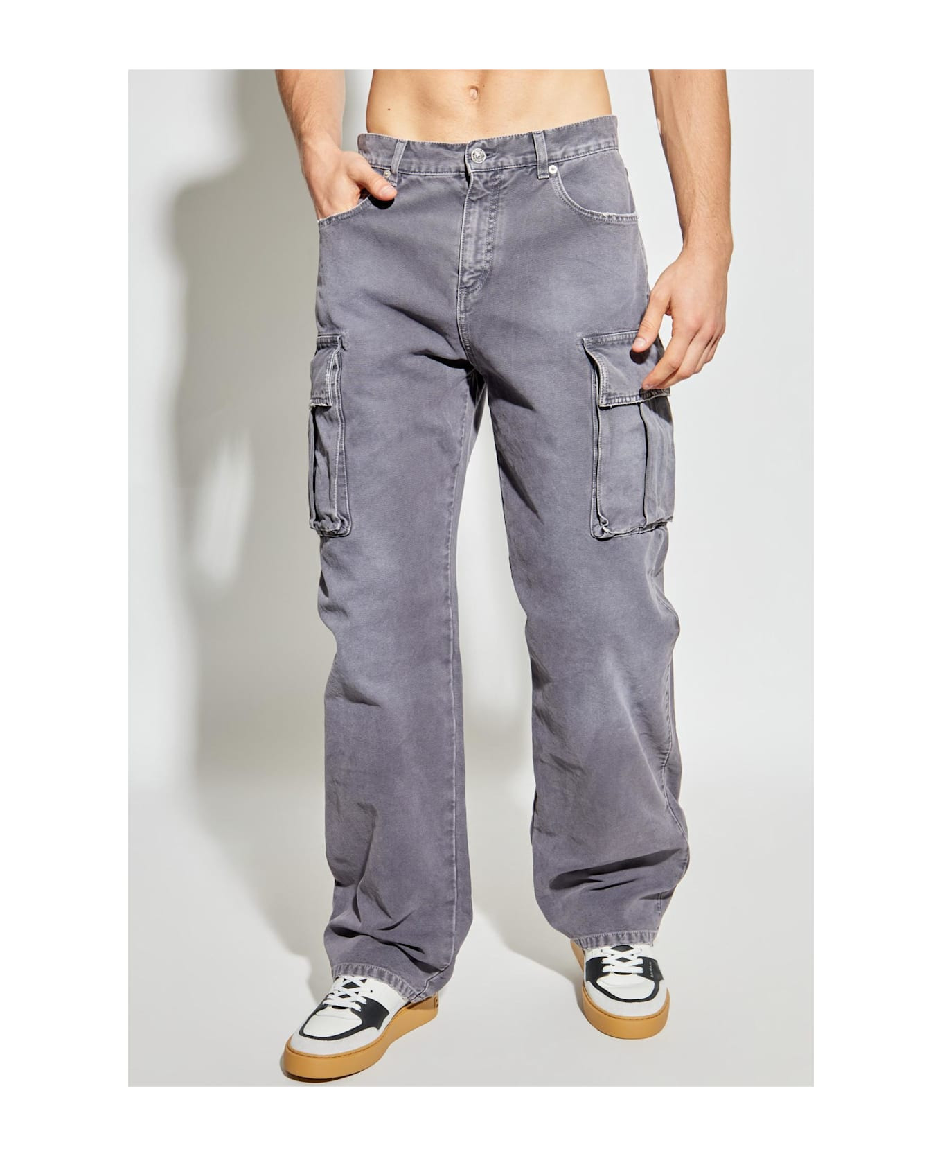 Balmain Trousers With Pockets - 3