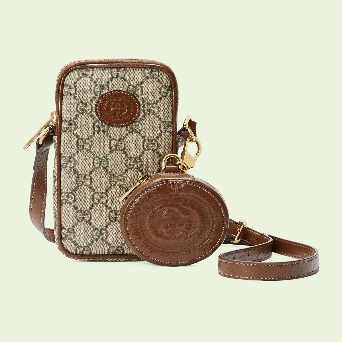 Mini bag with Interlocking G - 6