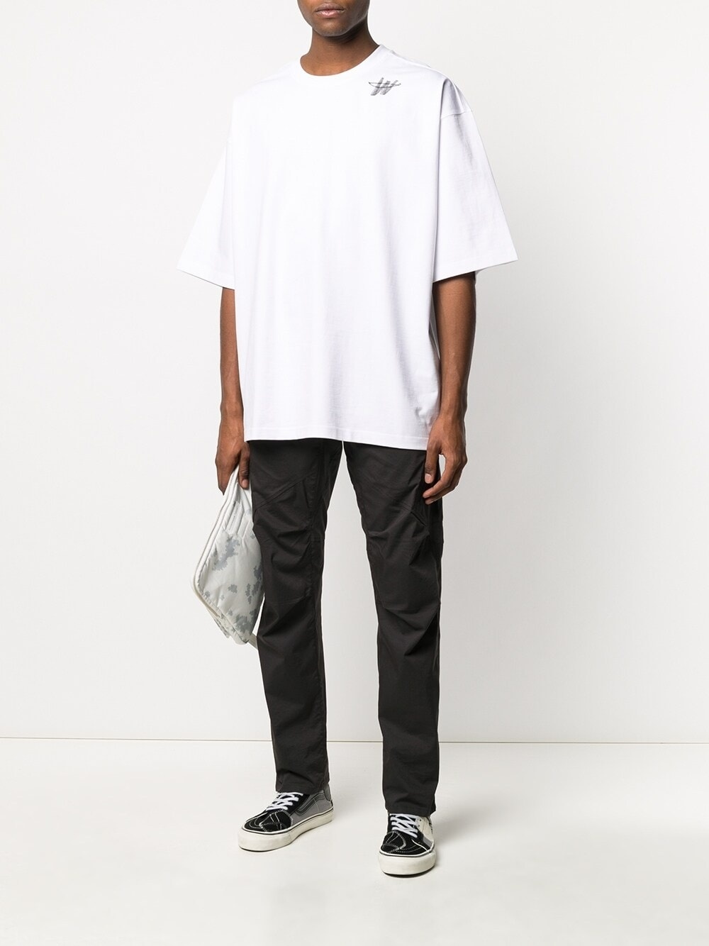 logo-print oversized T-shirt - 2