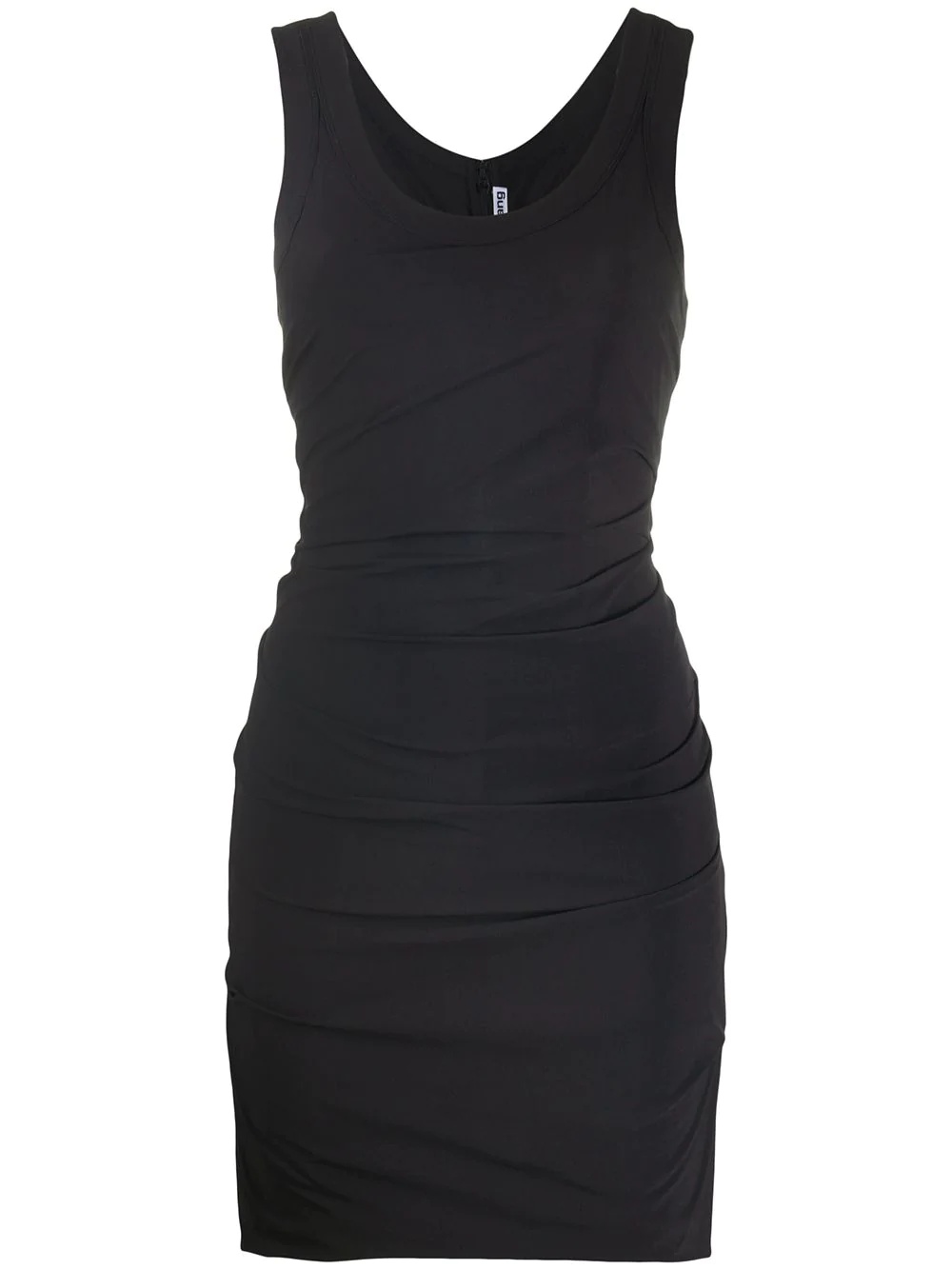 ruched mini dress - 1