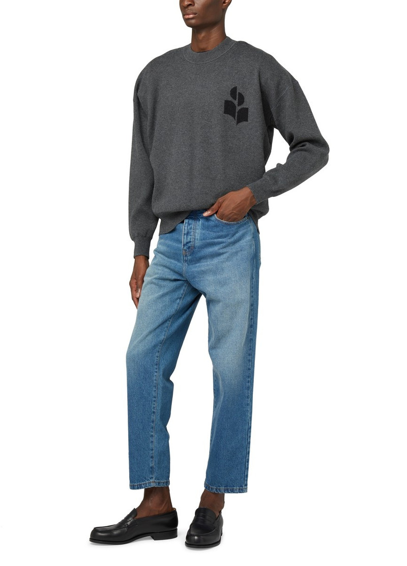 Isabel Marant Atley crew neck sweater outlook