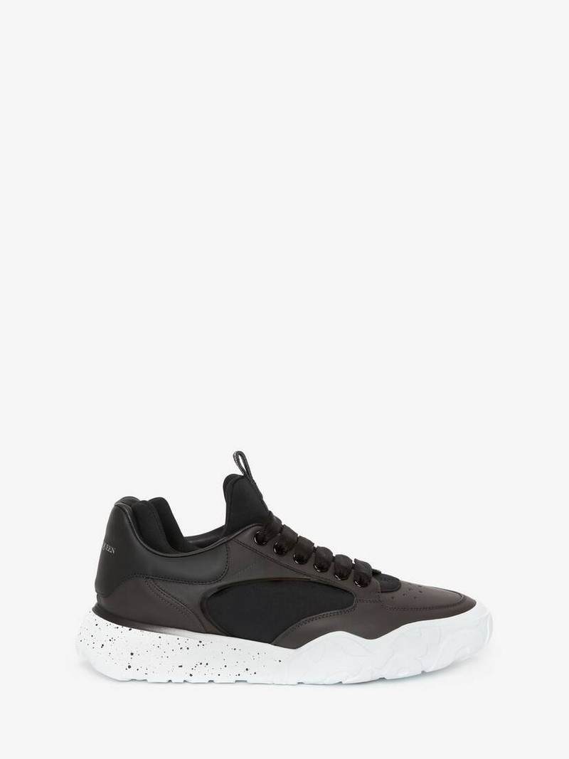 Men's Court Tech Trainer in Black - 1