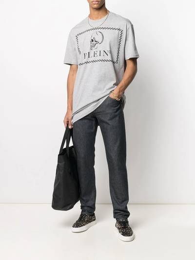 PHILIPP PLEIN logo-print cotton T-shirt outlook