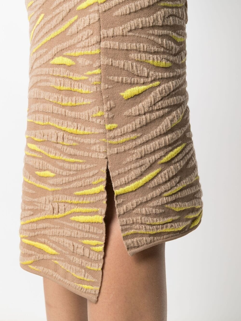 animal pattern knitted skirt - 5