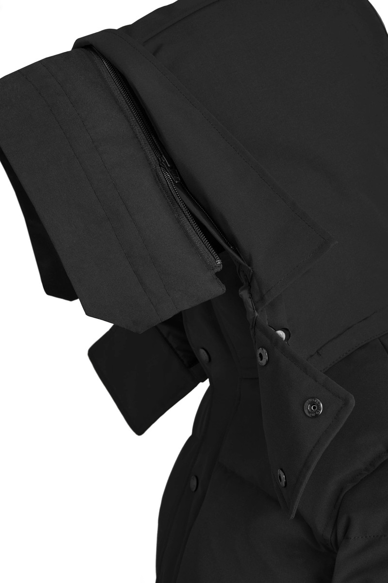 Canada Goose WYNDHAM PARKA BLACK LABEL WITH HOOD TRIM outlook