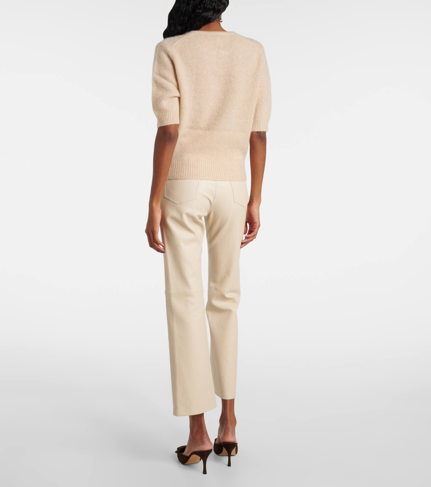 Luxury Love cashmere-blend top - 3