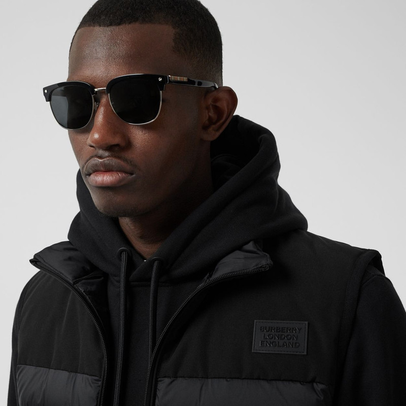 Logo Appliqué Lightweight Puffer Gilet 3