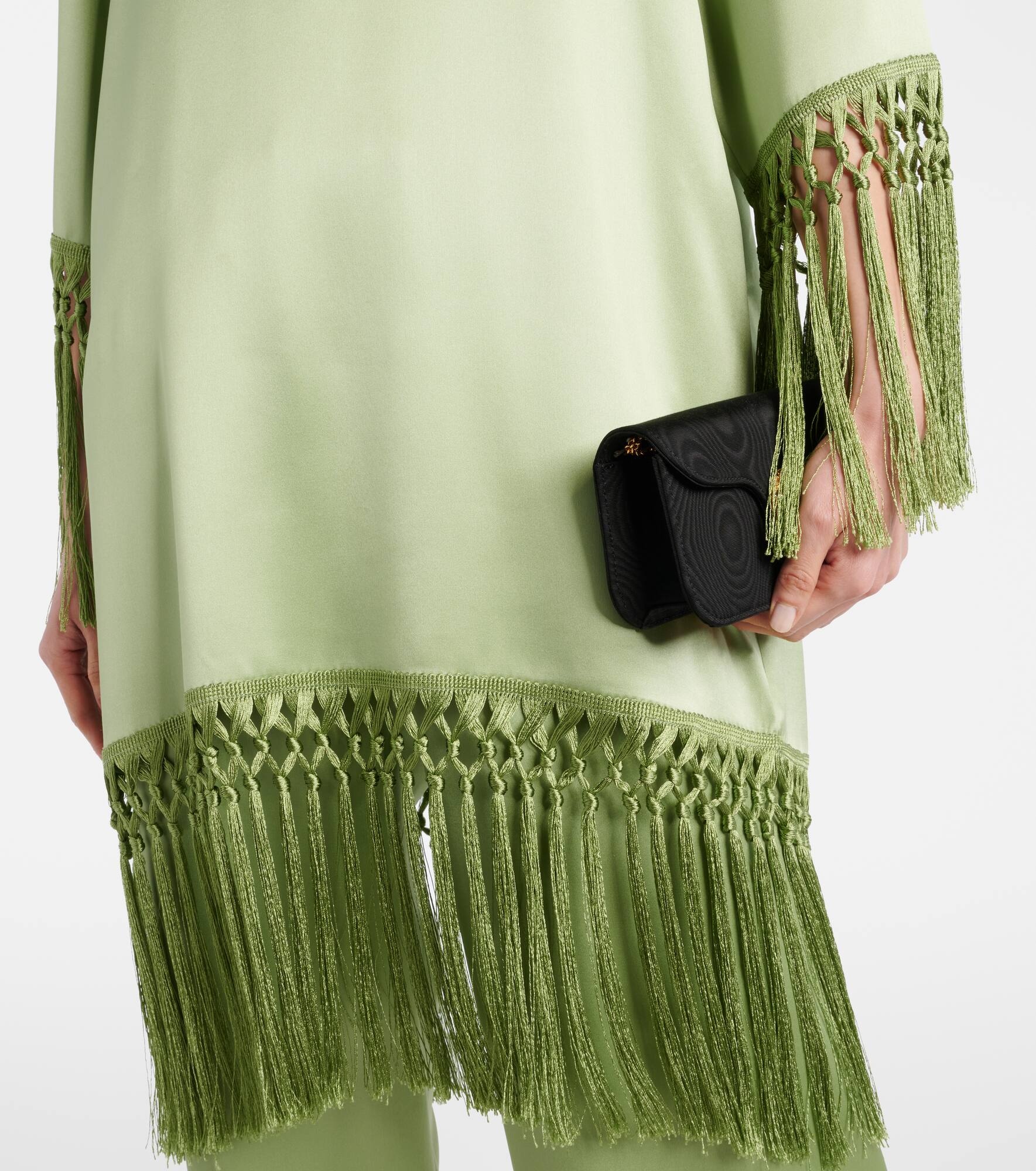 Duchesse silk kaftan - 5