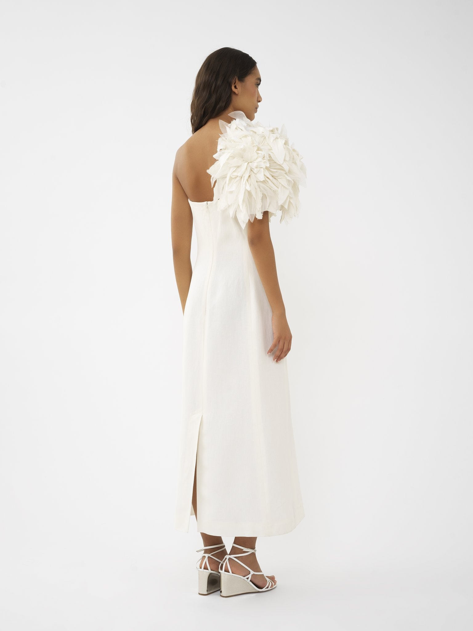 BUSTIER MIDI DRESS - 5