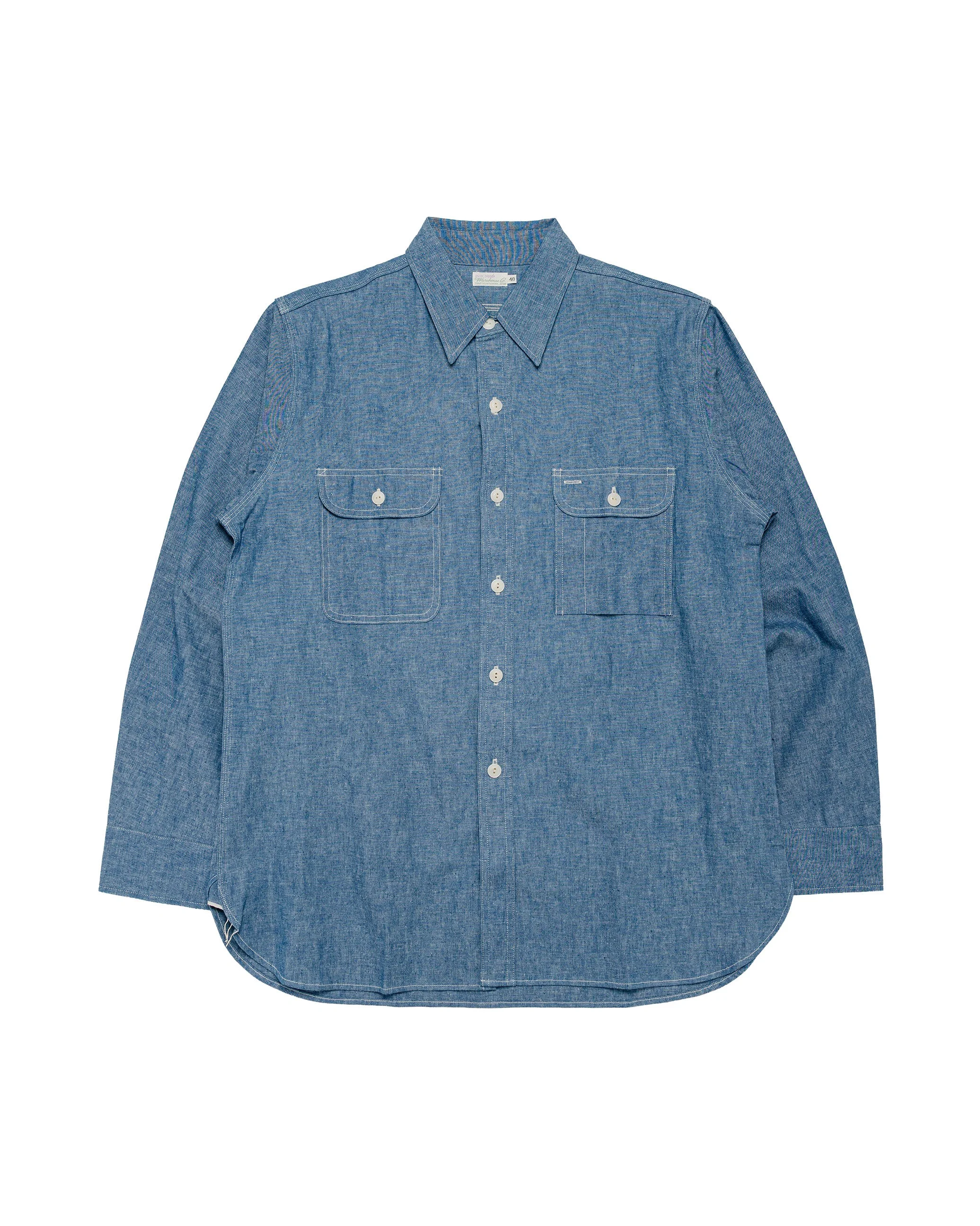 Lot. 3048 Big Yank Chambray Shirts Sax - 1