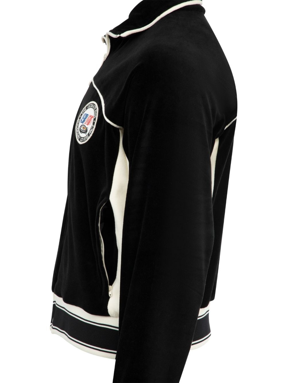 logo-patch jacket - 3