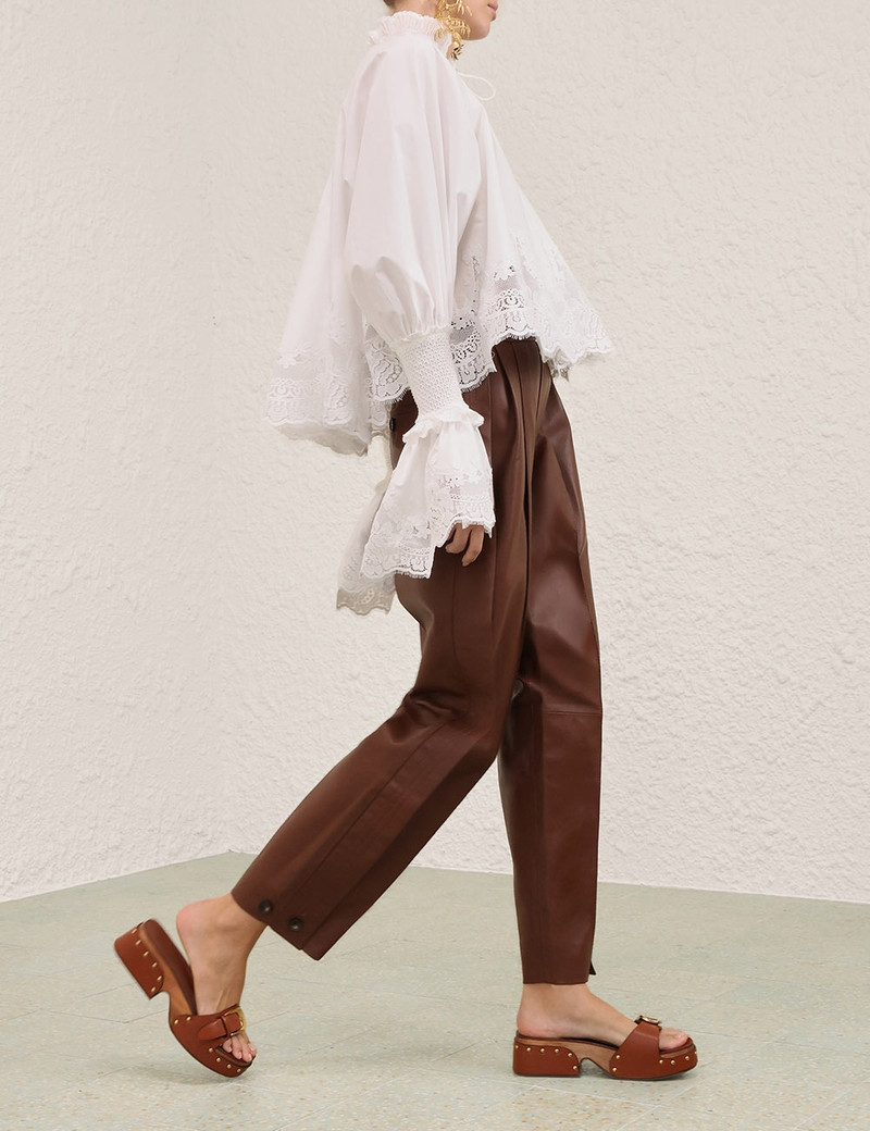 ALCHEMY SHIRRED BLOUSE 8