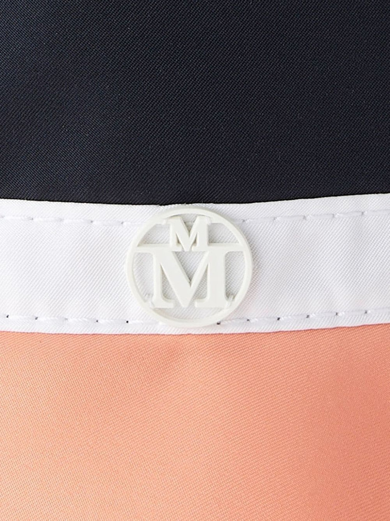 MAISON MICHEL Axel striped bucket hat outlook