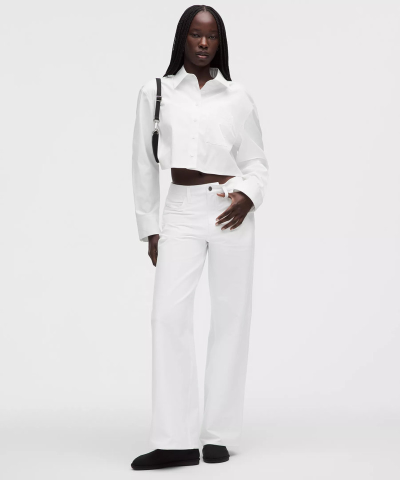 EasyFive Low-Rise Classic Wide-Leg Pant *Tall 1