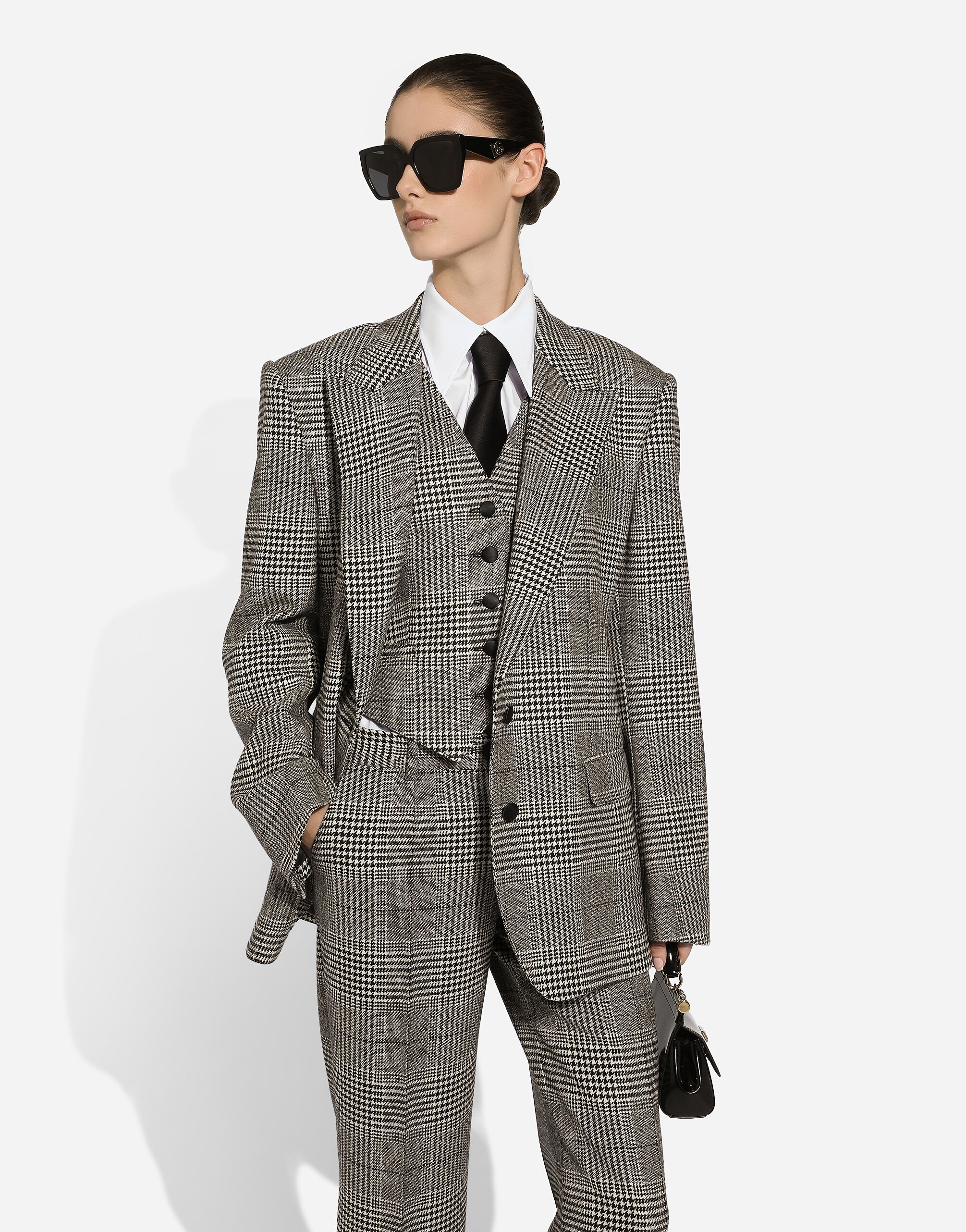 Glen plaid vest - 2