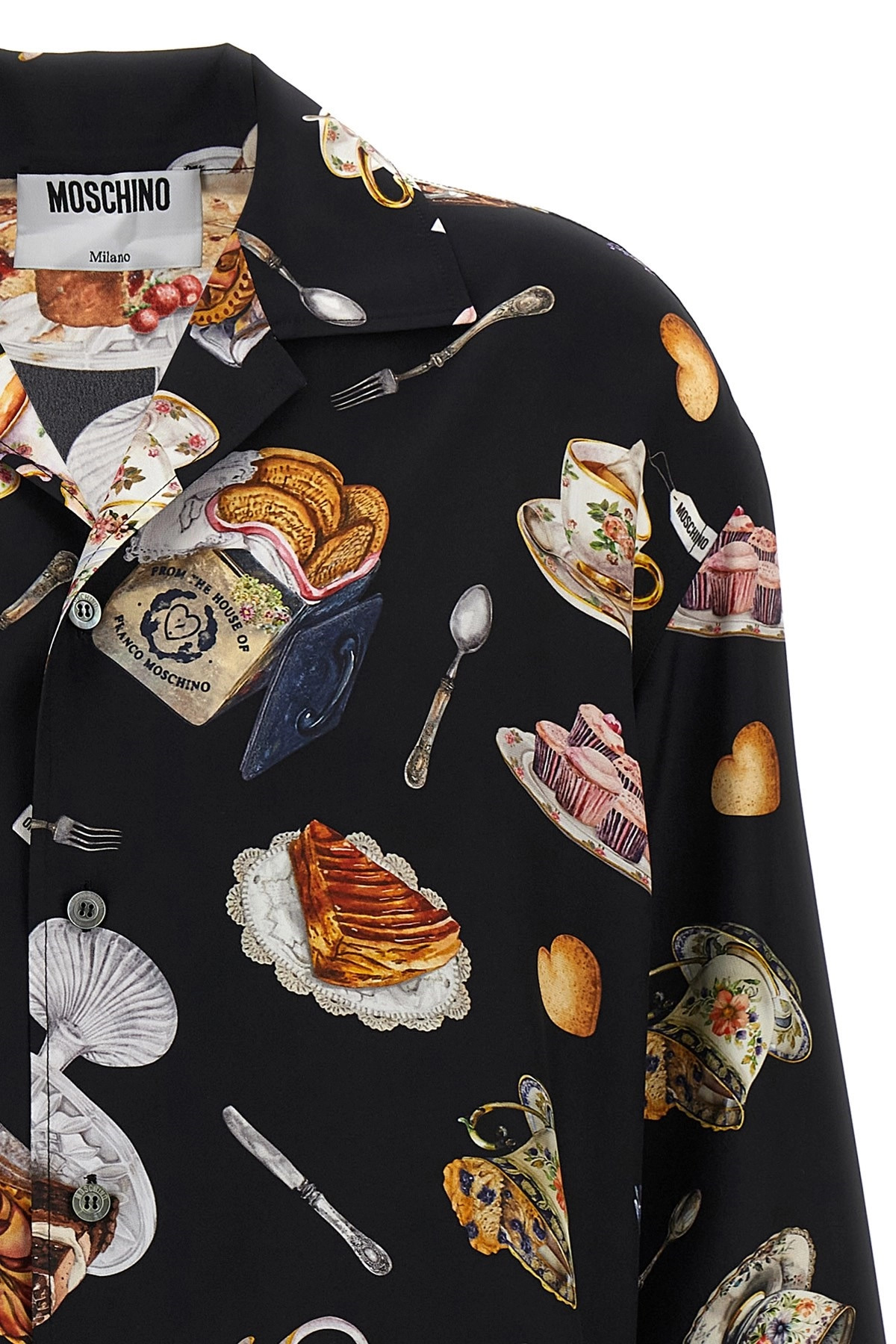 'Tea Time' print shirt - 3