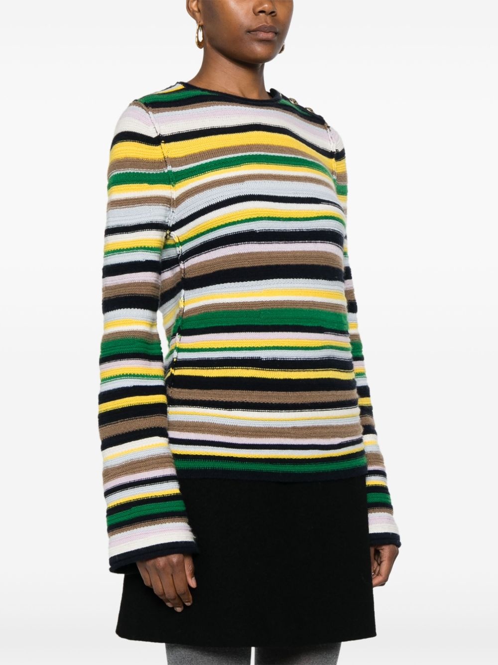striped sweater - 3